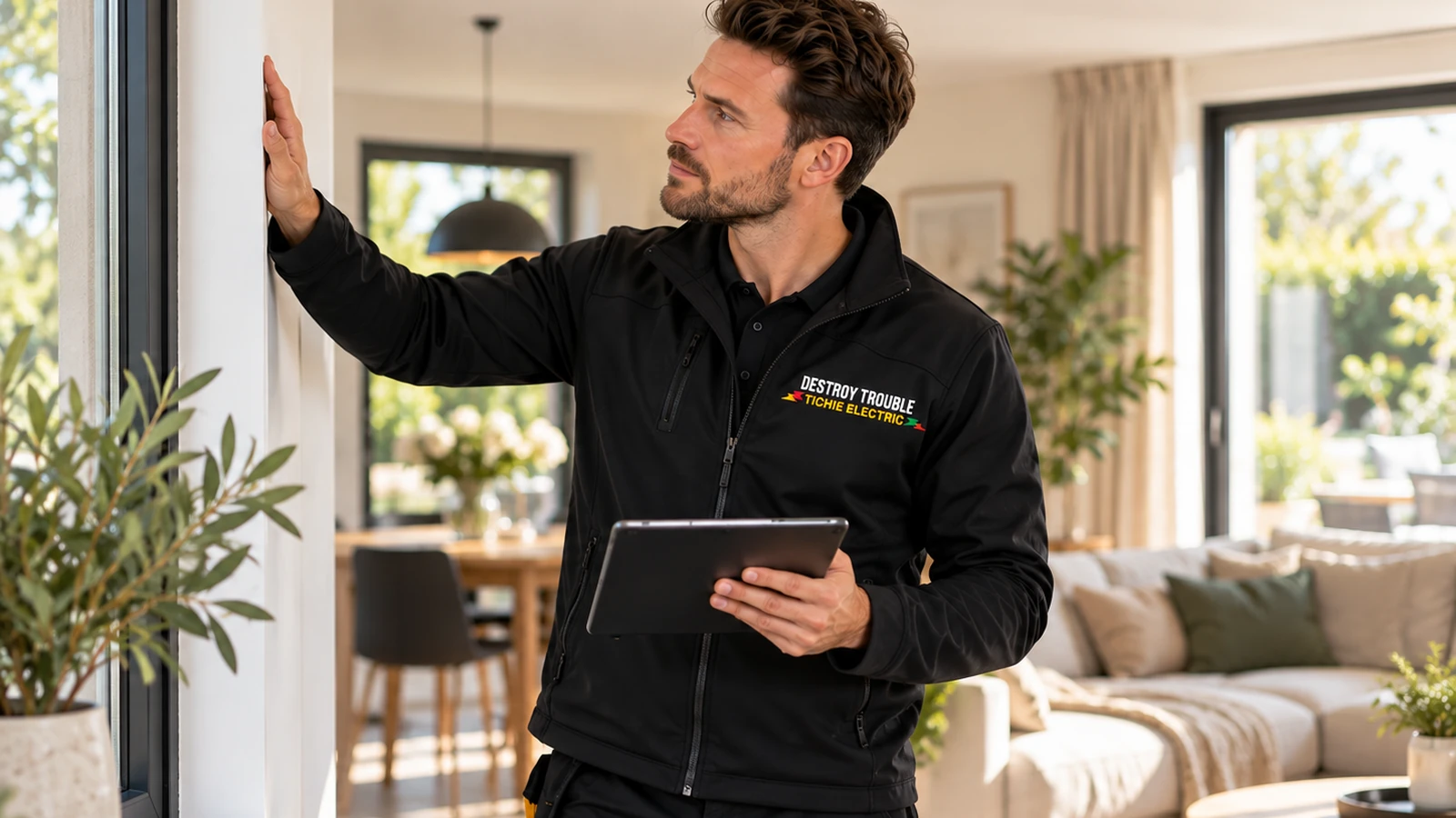 Woningservice controle in een verzorgde woning